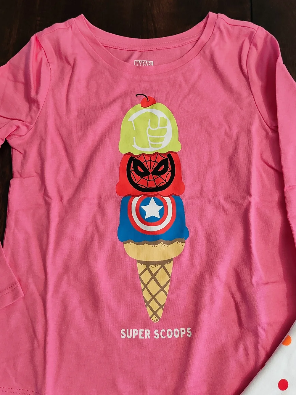 Marvel Pink 'Super Scoops' Ice Cream Superhero Set